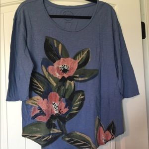 Blue Lucky Brand Shirt Size Large